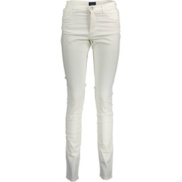 BIAŁE SPODNIE GANT DAMSKIE