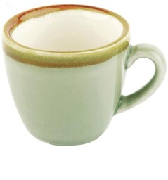 Olympia Filiżanka do espresso zielona 85 ml, Kiln