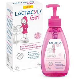 LACTACYD Girl Żel do higieny intymnej dla dziewczynek,