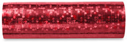Serpentyna holograficzna - czerwona - 18 szt.
