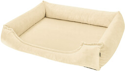 Legowisko dla psa XL, ecru, 100x85x22 cm, Living