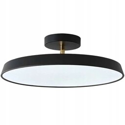 REA OSW-08956 Lampa wisząca regulowana czarna app860-c black/gold