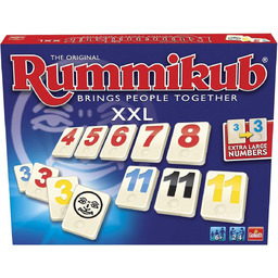Rummikub XXL gra strategiczna duże liczby łatwe odczytania