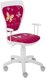 Krzesło dziecięce Ministyle White Butterfly do nauki przy