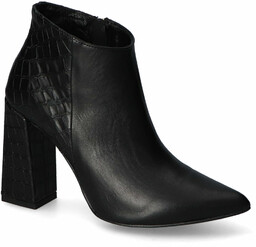 Botki Tuomo 6206/2271 Czarne lico 214 croco
