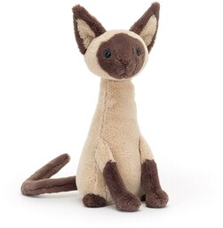 MASKOTKA JELLYCAT Pluszowy Kot Syjamski - 27 cm