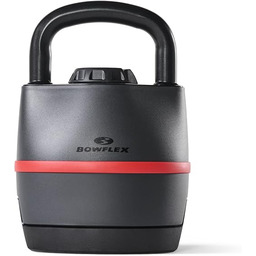 Bowflex Uniseks Selecttech 100790 Regulowane Hantle Kettlebell, Czarny/Czerwony,