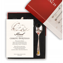 Sztućce Gerlach z Imieniem Gotowy Na Chrzest