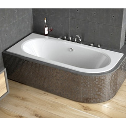 Wanna do zabudowy Avita Slim Besco lewa 150x75