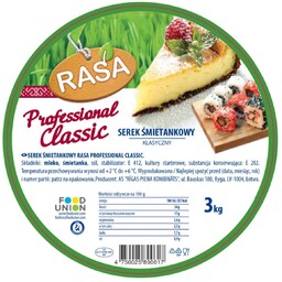 Serek śmietankowy Cream cheese 3 kg RASA Professional