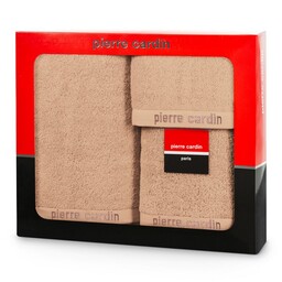 Eurofirany Komplet ręczników w pudełku Evi 3cz. pudrowy