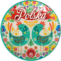 Magnes talerzyk Koguciki