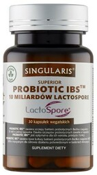 SINGULARIS Probiotic IBS 10mld Lactospore, 30kapsułek
