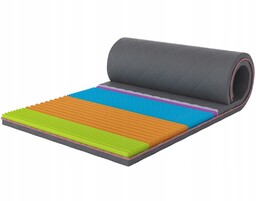 Materac nawierzchniowy 150x200 Nakładka na materac Topper masujący