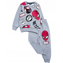 Dres chłopięcy 122 Spiderman bluza+spodnie komplet dresy