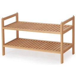 Elior Drewniany stojak na obuwie W6-D26