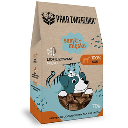 PAKA ZWIERZAKA Samo mięsko 100% koń 70 g