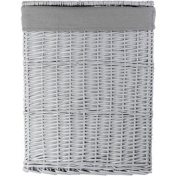 Kosz Wiklinowy 67 L Szary Z Wyściółką