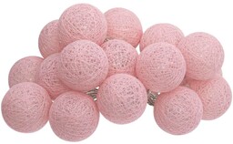 Atmosphera Girlanda LED cotton balls, 16 lampek, 240