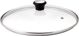 Tefal Szklana pokrywka 32 cm, oprawa ze stali