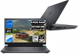 Dell G15 i7 13GEN 64GB 3TB RTX4060 15.6"