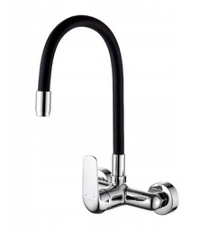KUCHINOX BKE 781D Bateria zlewozmywakowa ścienna chrom/czarne