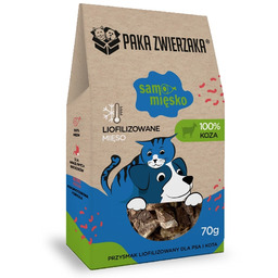 PAKA ZWIERZAKA Samo mięsko 100% koza 70 g