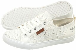 Tenisówki Big Star Białe Ażurowe W274925 (BI67-a)