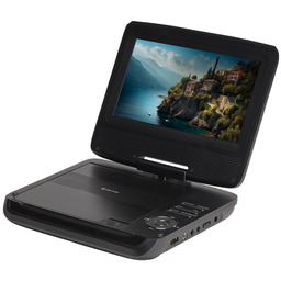 Przenośny odtwarzacz DVD Denver z 7'' z odwracalnym