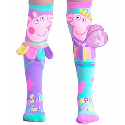 Długie Skarpetki Dziecięce Kolanówki Świnka Peppa Pig &