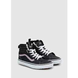 Vans Filmore Czarne Sportowe Trampki Z Fioletowymi Detalem