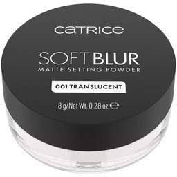 Catrice Soft Blur Puder utrwalający transparentny do twarzy