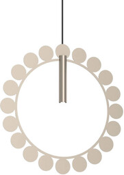 Okrągła wisząca lampa no.O 5061 Shilo do jadalni