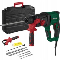 Młotowiertarka Parkside Pbh D4 Sds+ Zestaw Młot Udarowy