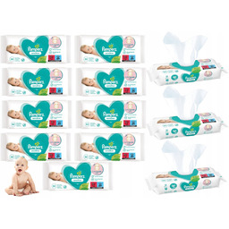 Chusteczki Dla Dzieci Hipoalergiczne Pampers Sensitive 52 Szt.