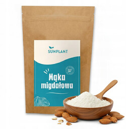 Mąka Migdałowa 1kg 100% Blanszowane Migdały Low Carb
