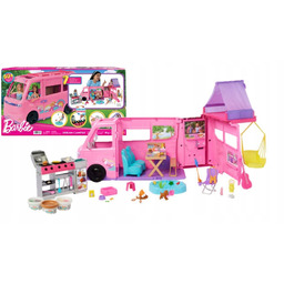 Barbie Dreamcamper Kamper Marzeń Pojazd Zestaw