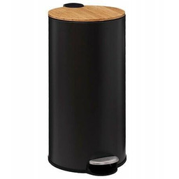 Kosz Na Śmieci Bam 30L czarny Metal