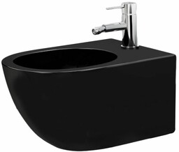 Rea Bidet podwieszany Carlo Mini Czarny matowy