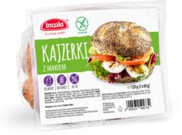 BUŁKA KAJZERKA Z MAKIEM BEZGLUTENOWA (2 szt.) 120