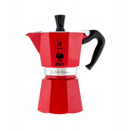 Kawiarka Bialetti Moka Express 6tz czerwona