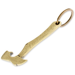 BRELOK TOPOREK STRAŻACKI styl wojskowy kolor stare złoto