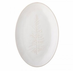 Bloomingville WINTER Świąteczny Owalny Półmisek do Serwowania /