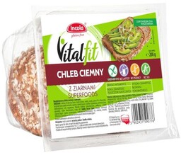 CHLEB CIEMNY Z ZIARNAMI BEZGLUTENOWY 200 g -