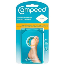 Plastry Compeed na zwyrodnienia kostne (haluksy) średnie, 5
