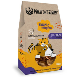PAKA ZWIERZAKA Samo mięsko 100% tuńczyk 70 g
