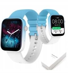 Smartwatch Rubicon RNCE97 Niebiesko Biały Bluetooth Call Rozmowy