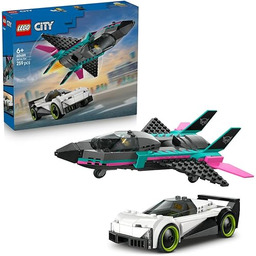 LEGO City Odrzutowiec kontra samochód, auto i samolot