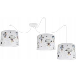 Lampa sufitowa wisząca żyrandol Balony abażur loft lampy