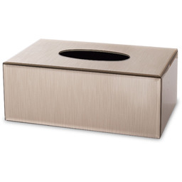 Pudełko na chusteczki chustecznik szklany glamour 10,5x25,5x14, 169336